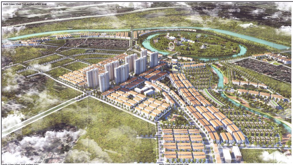 Phối Cảnh 1 Vinhomes Hoà Long Bắc Ninh