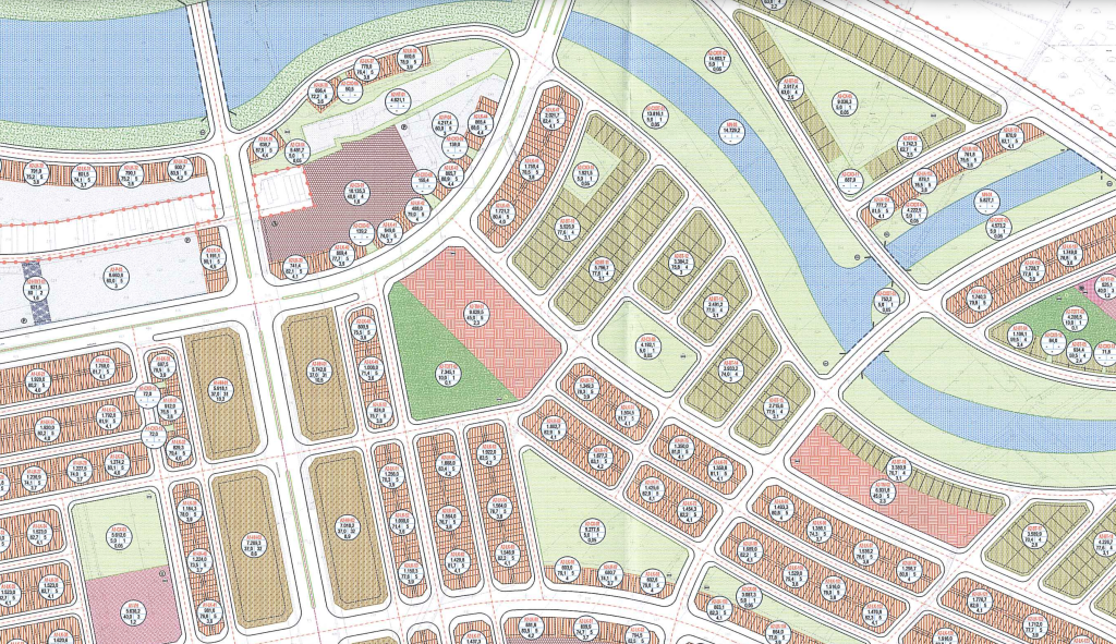 Toàn cảnh Quy hoạch 1/500 Khu đô thị Vinhomes Hoà Long Bắc Ninh