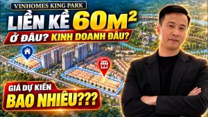 PHÂN TÍCH LIỀN KỀ 60M² VINHOMES KING PARK HÒA LONG BẮC NINH | VỊ TRÍ NÀO ĐỂ Ở & KINH DOANH?